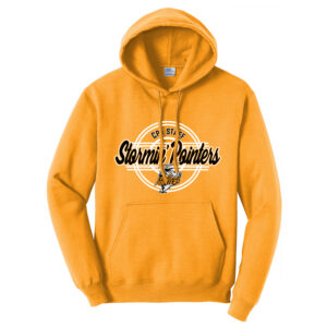 CPU Unisex Fleece Hooded Sweatshirt-Gold