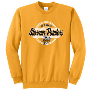 CPU Unisex Fleece Crewneck Sweatshirt-Gold