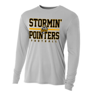 CPU FB Adult Cooling Performance long sleeve Crew Tee-Silver