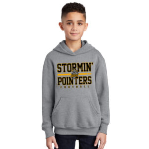 CPU FB Youth Hooded Sweatshirt-Athletic Heather (YL, YXL)