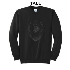 CPU FB Tall Fleece Crewneck Sweatshirt-Black