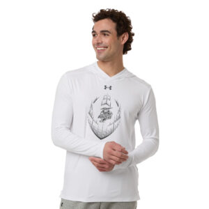 CPU FB Under Armour Mens Team Vanish Performance Hoodie-White