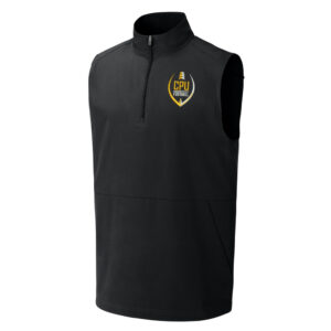 CPU FB Sport-Tek Repeat 1/2-Zip Vest Men-Black