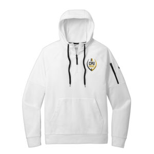 CPU FB Nike Therma-FIT Pocket 1/4-Zip Fleece Hoodie Men-White