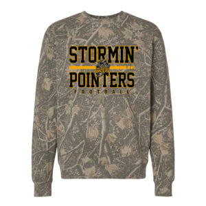 CPU FB Independent Trading Co Unisex Heavyweight Crewneck Sweatshirt-Deadwood Camo