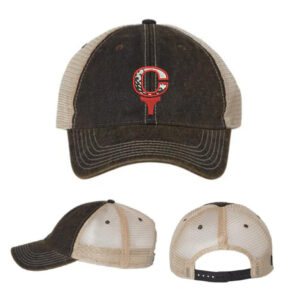 River King Golf LEGACY Old Favorite Trucker Cap – BlackKhaki