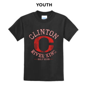 River King Golf Youth Short Sleeve Tee – JetBlack