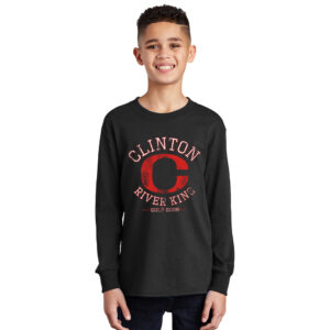 River King Golf Youth Cotton Long Sleeve T Shirt – JetBlack