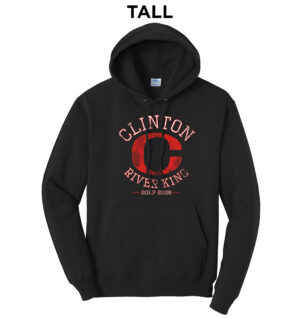 River King Golf  TALL Classic Pullover Hooded Sweatshirt – JetBlack