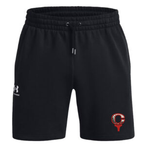 River King Golf Under Armour UA ICON 7.5″ Fleece Shorts-Black