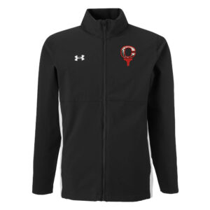 River King Golf Under Armour UA Rival Stretch Woven Men’s Full Zip – Black