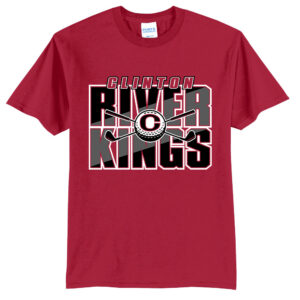 River King Golf Unisex Short Sleeve Tee – Red