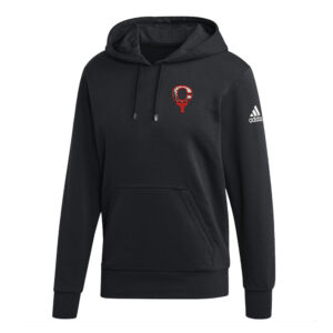 River King Golf Adidas Fleece Unisex Hooded Sweatshirt- Black