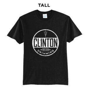 River Queen Swim Tall Core Blend short Sleeve T Shirt – Black