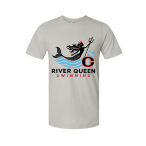 River Queen Swim Unisex Premium Short Sleeve Tee-Heather Grey