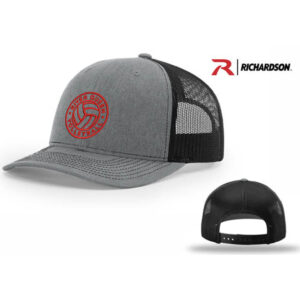 River Queen VB Richardson Pro Crown Mesh Back Adjustable back cap Split-Heather Grey/Black