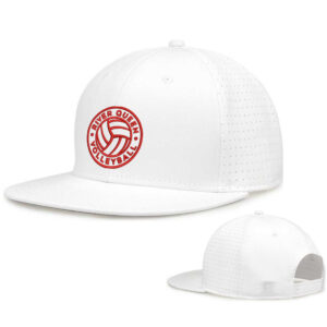 River Queen VB The Game Perforated GameChanger Snapback Cap-White