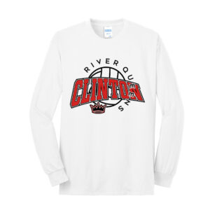 River Queen VB Unisex Long Sleeve Core Blend T Shirt – White