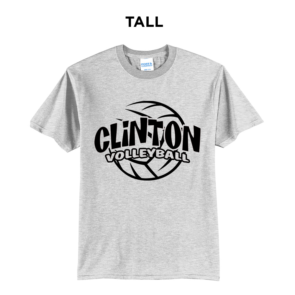River Queen VB Tall Short Sleeve Tee-Ash