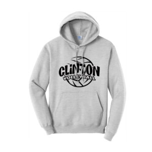 River Queen VB Unisex Classic Core weight Cozy Pullover Hooded Sweatshirt – Ash