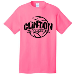 River Queen VB Unisex Short Sleeve T Shirt -Neon Pink