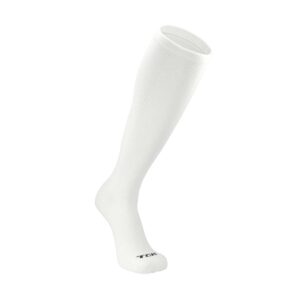 River Queen VB TCK ProSport Over The Calf Sock with White Toe-White