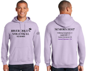 River Queen VB Unisex Fleece Hooded Sweatshirt-Orchid