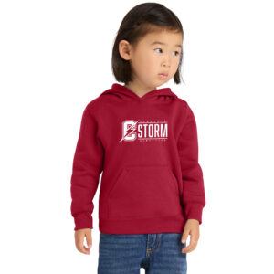 STORM Precious Cargo Toddler Pullover Hooded Sweatshirt – Red
