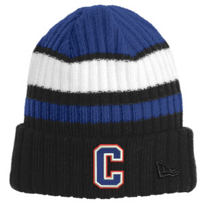 STORM New Era Ribbed Tailgate Beanie – RoyalBlackWhite