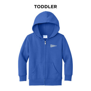 STORM Precious Cargo Toddler Full Zip Hooded Sweatshirt 2T – Royal