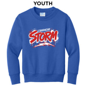 STORM  Youth Crewneck Sweatshirt – royal