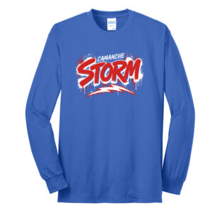 STORM Unisex Long Sleeve Core Blend T Shirt – royal