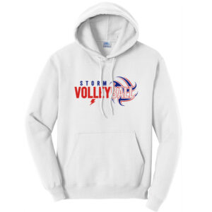 Camanche VB Unisex Classic Core weight Cozy Pullover Hooded Sweatshirt -White