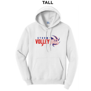 Camanche VB TALL Classic Pullover Hooded Sweatshirt – white