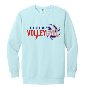 Camanche VB Unisex Comfort Colors Ring Spun Crewneck Sweatshirt-Chambray