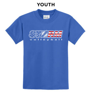 Camanche VB Youth Short Sleeve T Shirt -Royal