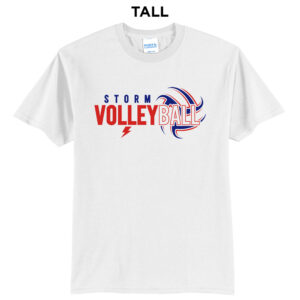 Camanche VB TALL Short Sleeve Tee-White