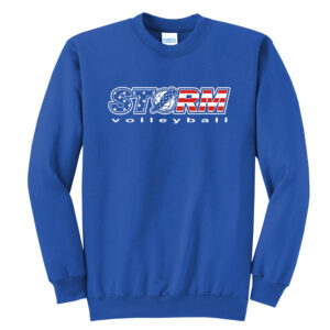 Camanche VB Unisex Core Fleece Crewneck Sweatshirt – Royal