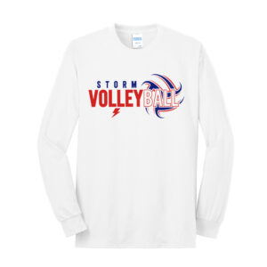 Camanche VB Unisex Long Sleeve Core Blend T-Shirt-White