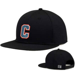 Storm The Game Perforated GameChanger Snapback Cap-Black