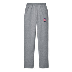 Storm Men Core Fleece Pocketed Open Bottom Sweatpant-Athletic Heather