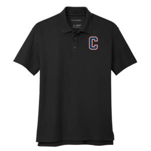 Storm Port Authority C-FREE Men Cotton Blend Pique Polo-Black