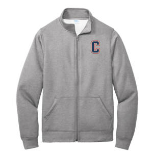 Storm Unisex Core Fleece Cadet Full-Zip Sweatshirt-Athletic Heather