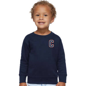 Storm Rabbit Skins Toddler Juvy Crewneck Sweatshirt-Navy