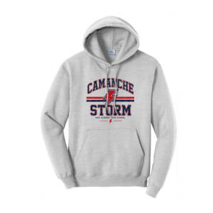 Storm Unisex Fleece Hooded Sweatshirt-Ash