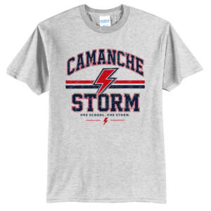 Storm Unisex Short Sleeve Tee-Ash