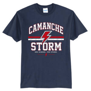 Storm Unisex Short Sleeve Tee-Navy