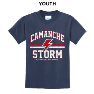 Storm Youth Short Sleeve Tee-Navy