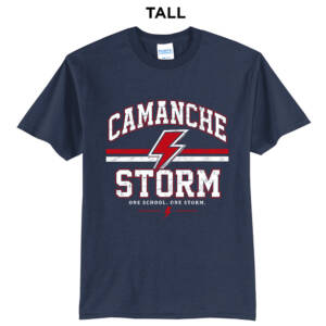 Storm Tall Core Blend short Sleeve Tee-Navy