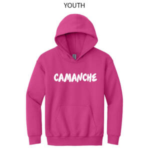 Storm Youth Fleece Hooded Sweatshirt-Heliconia
